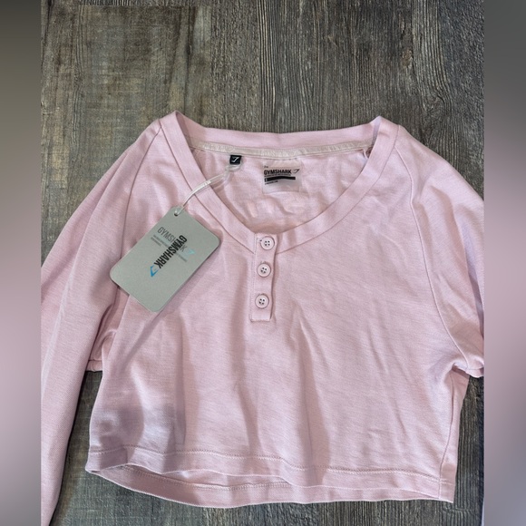 Gym Shark Cropped Long Sleeve - Picture 3 of 7